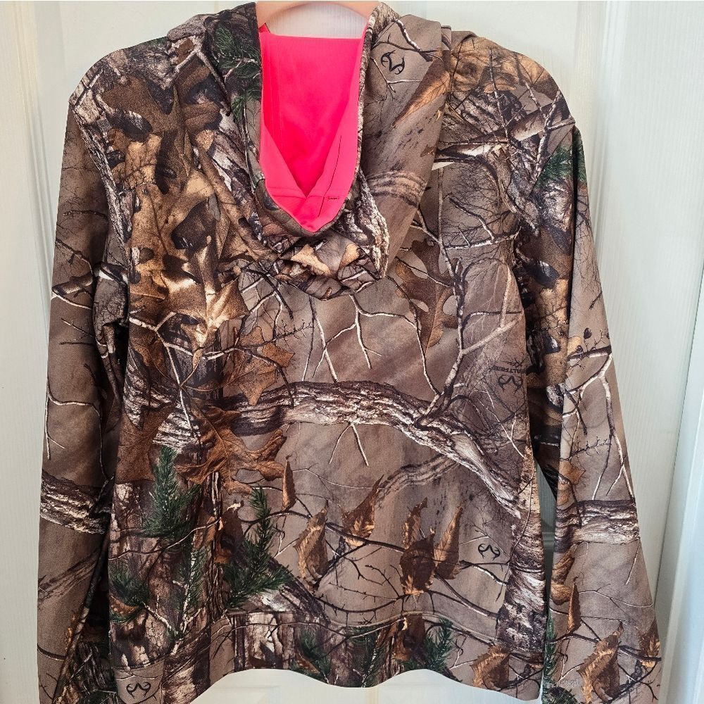 Under Armour Camo Heat Gear Hoodie - Picture 3 of 4